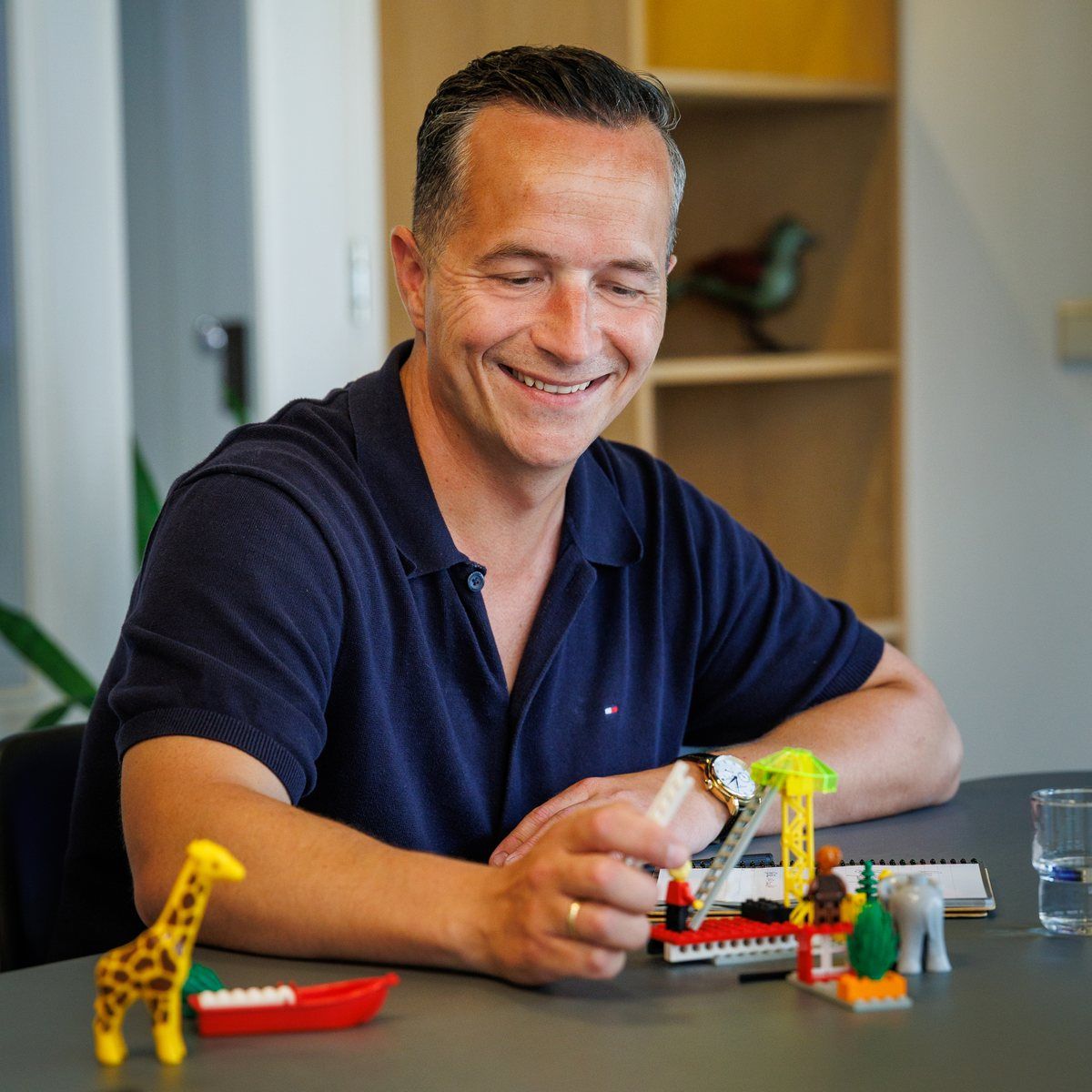 Gustave bouwt met LEGO® SERIOUS PLAY®